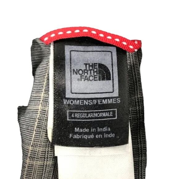 The North Face Mendocino Gray Plaid Bermuda Short Women's Sz 4 - Picture 8 of 8